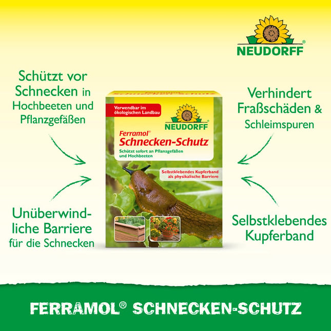Neudorff Kupferband Schneckenschutz