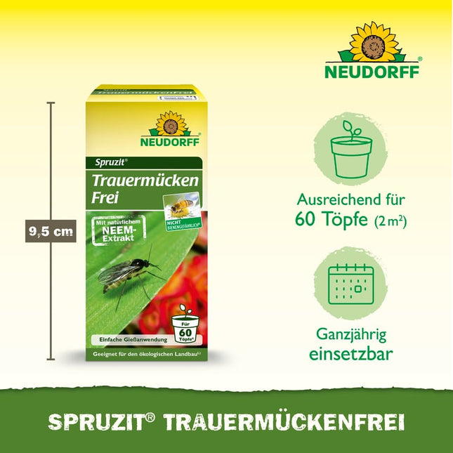 Spruzit TrauermückenFrei - gegen die Larven der Trauermücken
