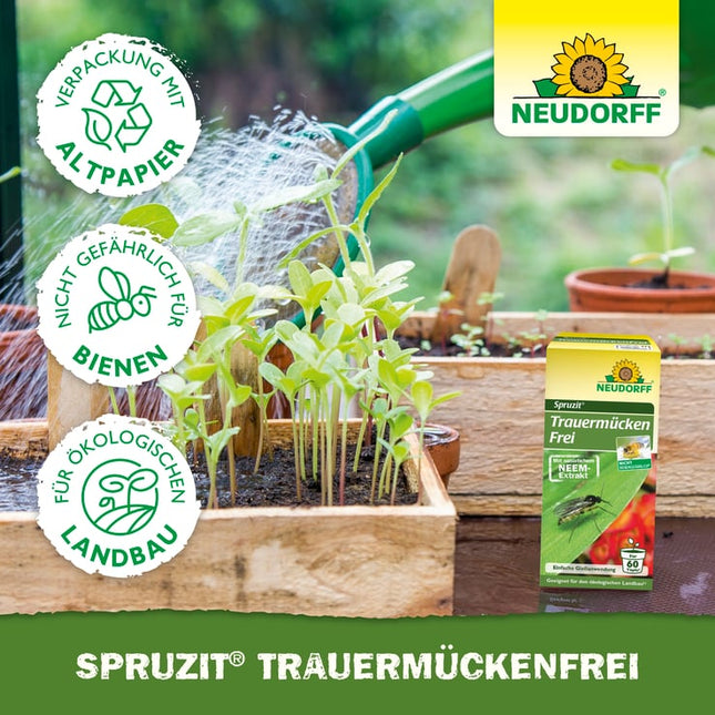 Spruzit TrauermückenFrei - gegen die Larven der Trauermücken