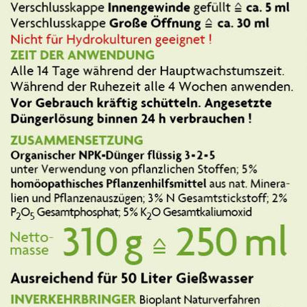 Biplantol Kräuterdünger Kräuter-Kraft