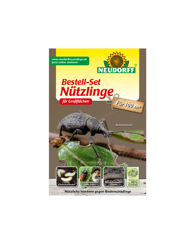 Nematoden von Neudorff gegen Dickmaulrüssler & Wiesenschnaken