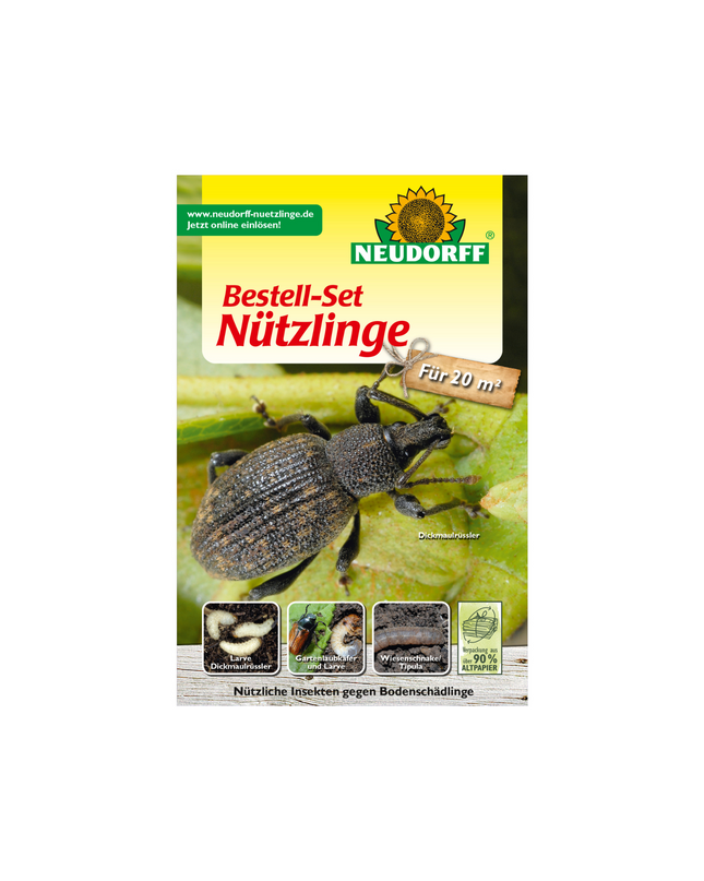 Nematoden von Neudorff gegen Dickmaulrüssler & Wiesenschnaken