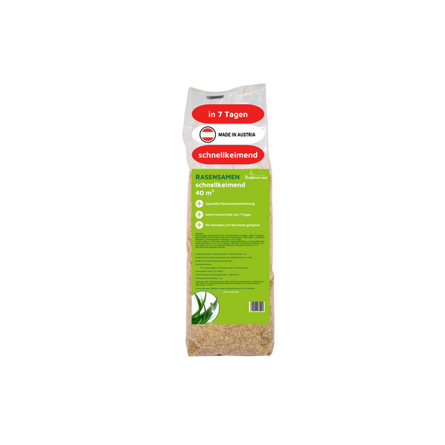Rasenmax Rasensamen schnellkeimend 1 kg