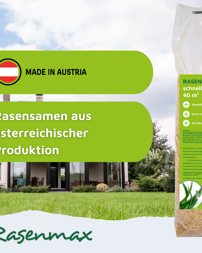 Rasenmax Rasensamen schnellkeimend 1 kg