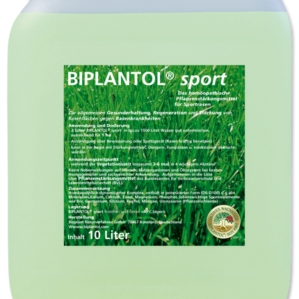 BIPLANTOL Sport - die biologische Pflanzenstärkung